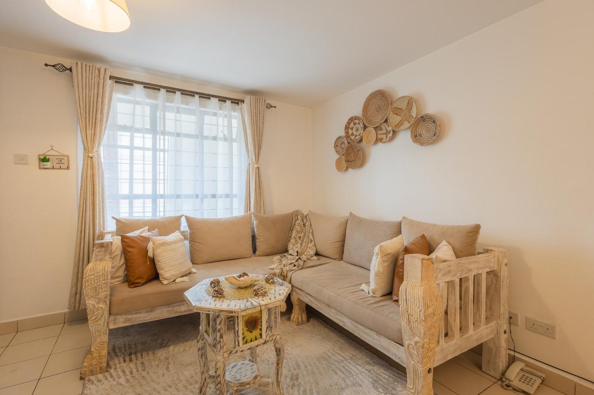 Furnished 1 Bedroom Apartment In Nairobi. 15 Mins To Cbd. Free Wi-Fi & Parking Exterior photo