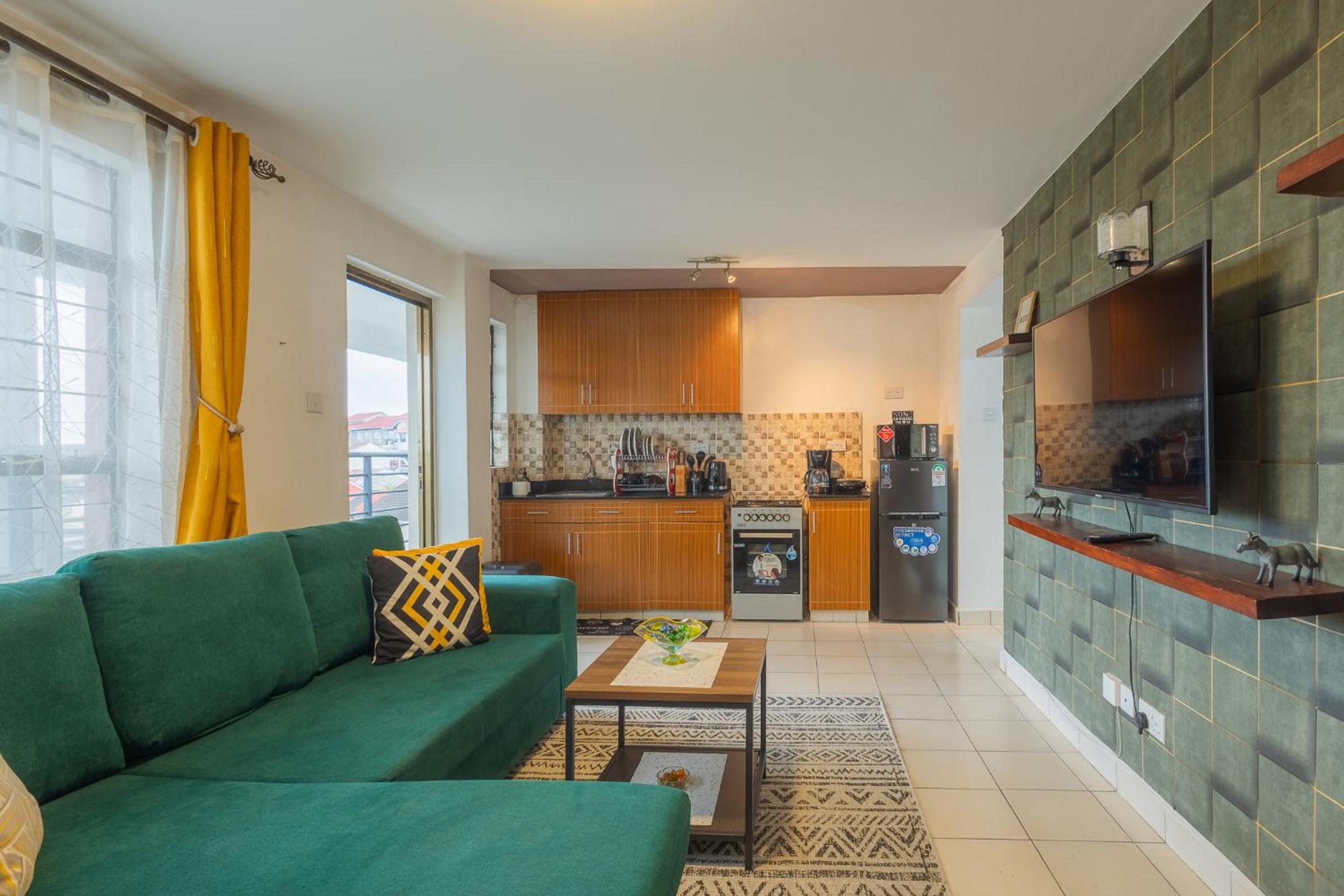 Furnished 1 Bedroom Apartment In Nairobi. 15 Mins To Cbd. Free Wi-Fi & Parking Exterior photo