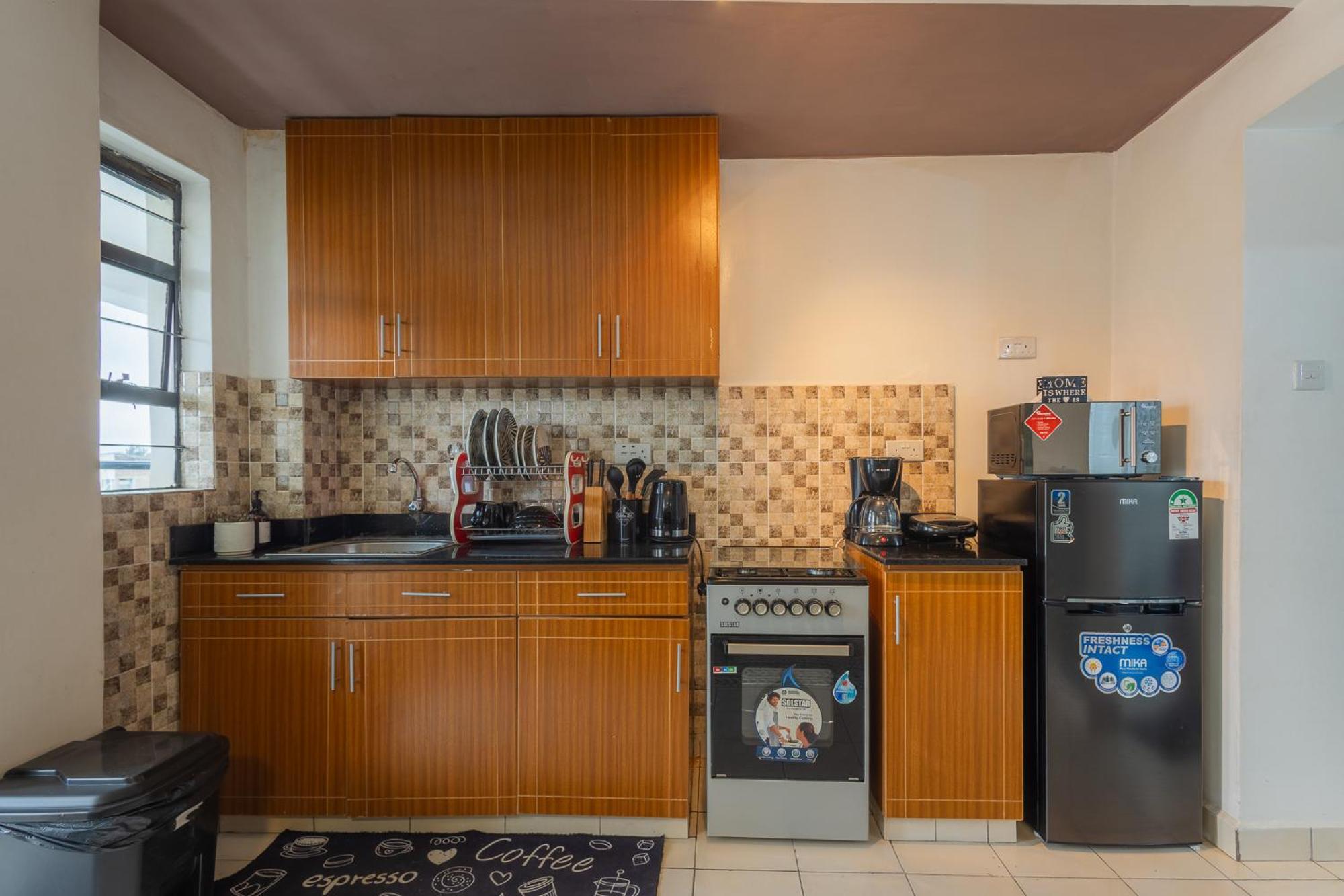 Furnished 1 Bedroom Apartment In Nairobi. 15 Mins To Cbd. Free Wi-Fi & Parking Exterior photo