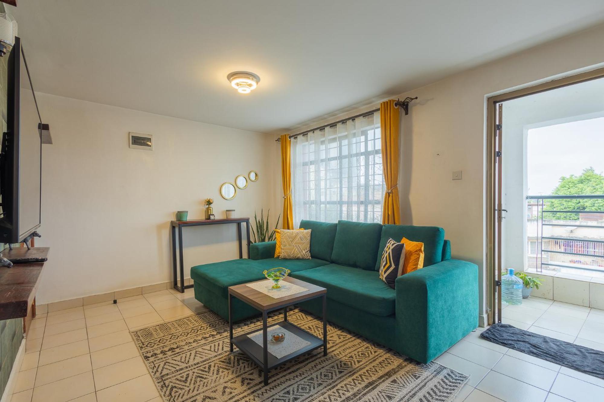 Furnished 1 Bedroom Apartment In Nairobi. 15 Mins To Cbd. Free Wi-Fi & Parking Exterior photo